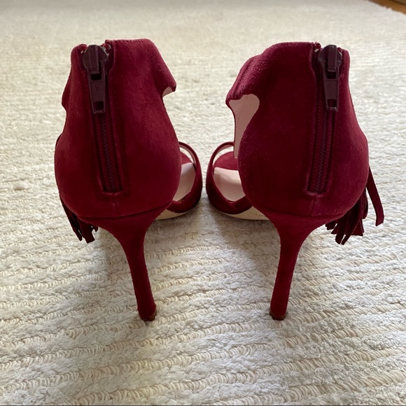 NWT Kate Spade Inga suede heels - Picture 7 of 15